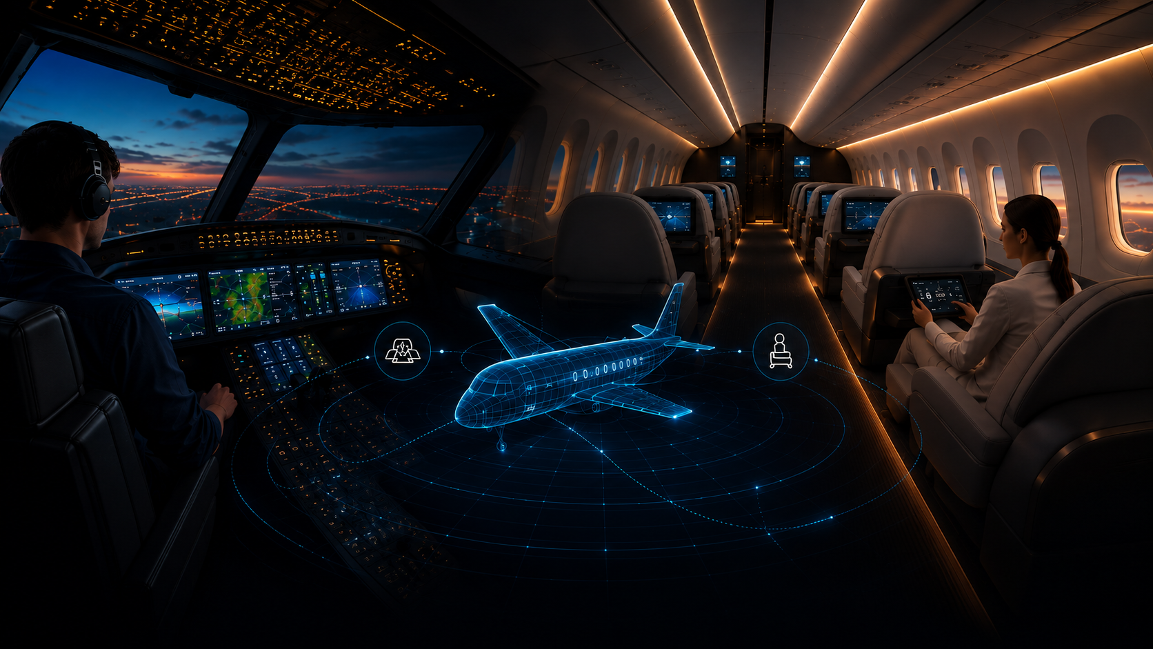 Cabin and cockpit experience